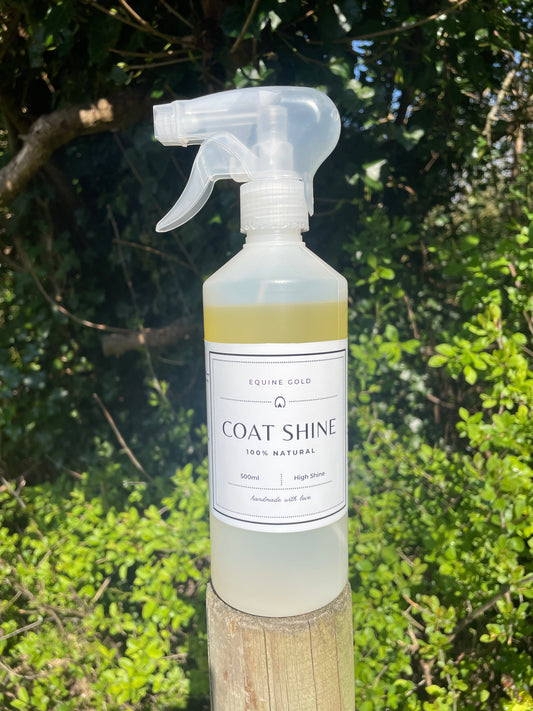 Equine Gold Coat Shine Spray